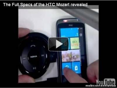 Характеристики HTC HD7 (Mozart) на Windows Phone 7