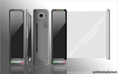HTC Flex - концепт смартфона с двумя дисплеями