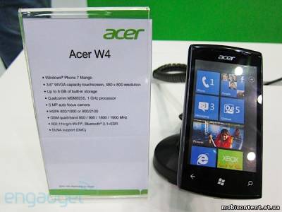 Acer: сделка Google и Motorola — большая услуга Windows Phone