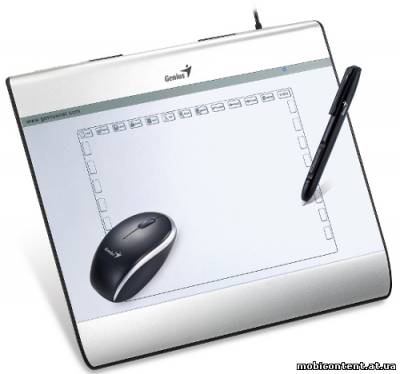 Графический планшет Genius MousePen i608X с пером и мышкой
