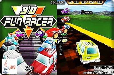 3D Fun Racer / 3D Веселый гонщик