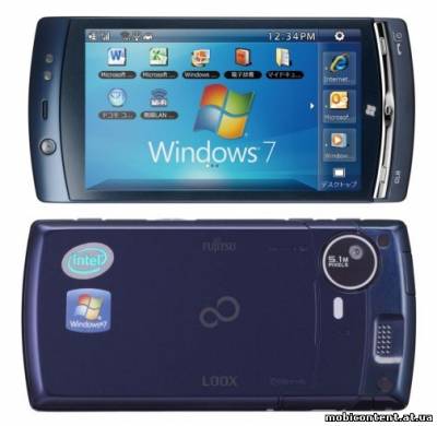 Смартфон на базе Intel Atom работает с Windows 7 и Symbian